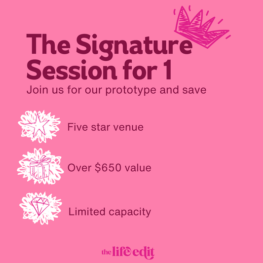 Full day signature session